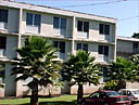 [ The Collegian Apartments, located on Kapi`olani Street just across from the UH-Hilo campus. It was our first apartment together. ]