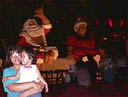 [ Dec. 15 -- The family takes the traditional tour of the Honolulu City Lights displays in the Capitol District. ]