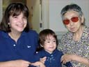 [ Dec. 26 -- Jen, Katie and Grandma Ozawa. ]